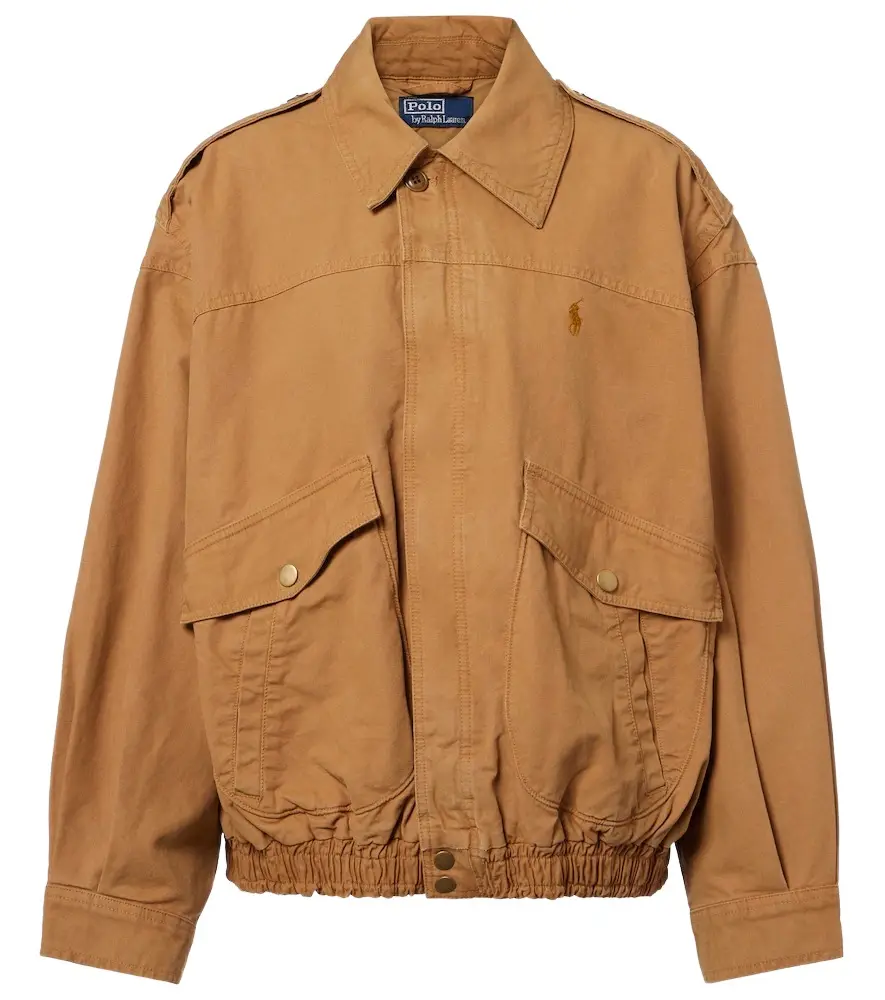 Polo Ralph Lauren Cotton blouson jacket | Image 1 Polo Ralph Lauren Cotton blouson jacket | Image 1