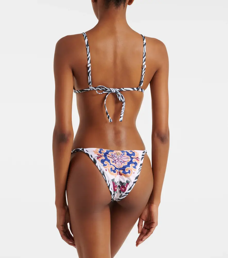 Bananhot Pracy embellished printed bikini top | Thumbnail 4 Bananhot Pracy embellished printed bikini top | Thumbnail 4