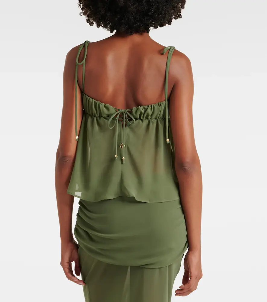 Bananhot Adelina asymmetric ruched top | Thumbnail 5 Bananhot Adelina asymmetric ruched top | Thumbnail 5