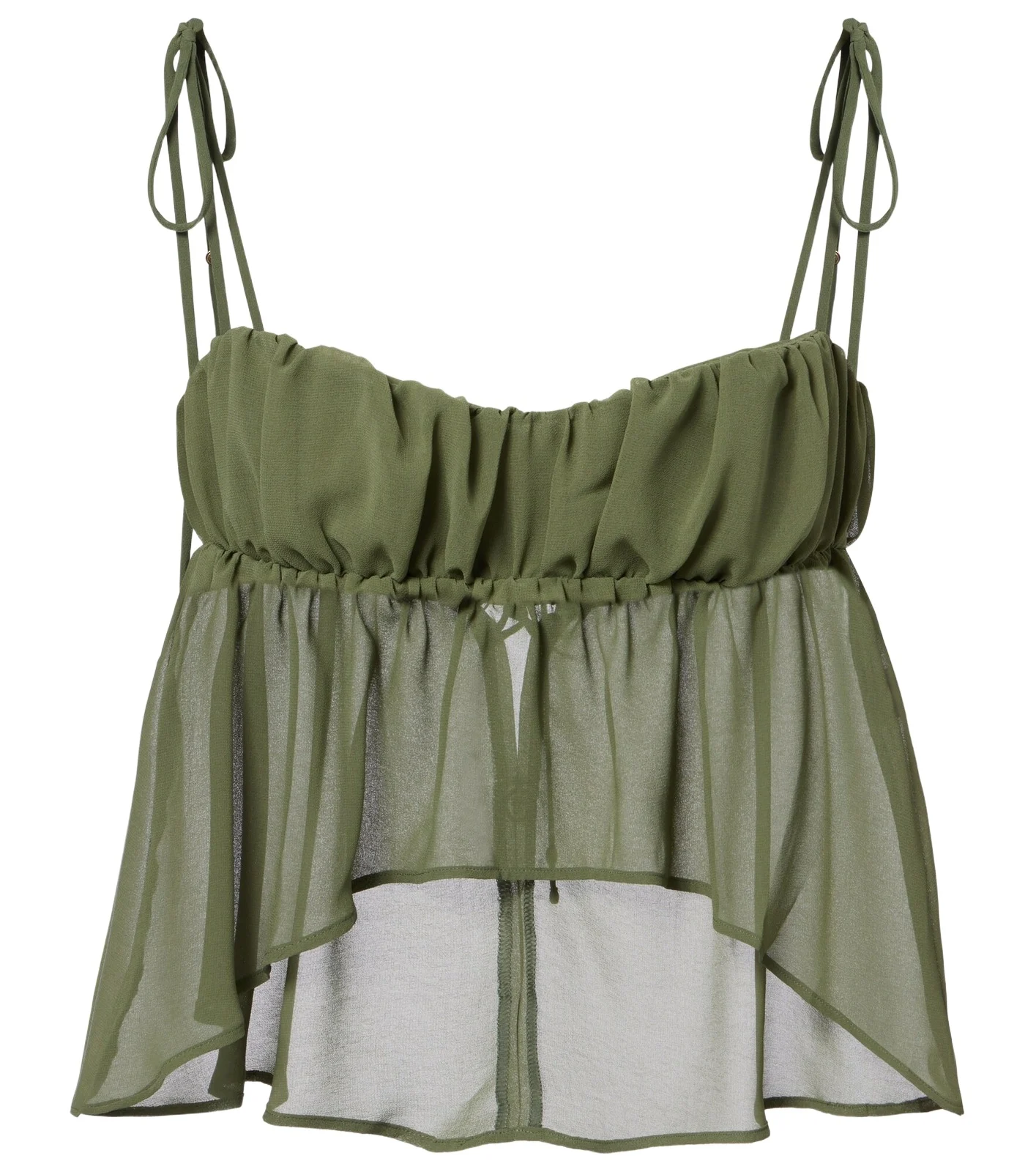 Adelina asymmetric ruched top Adelina asymmetric ruched top
