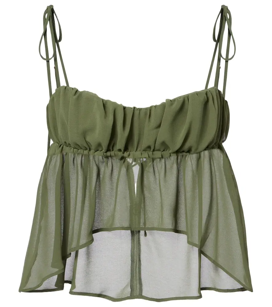 Bananhot Adelina asymmetric ruched top | Image 1 Bananhot Adelina asymmetric ruched top | Image 1