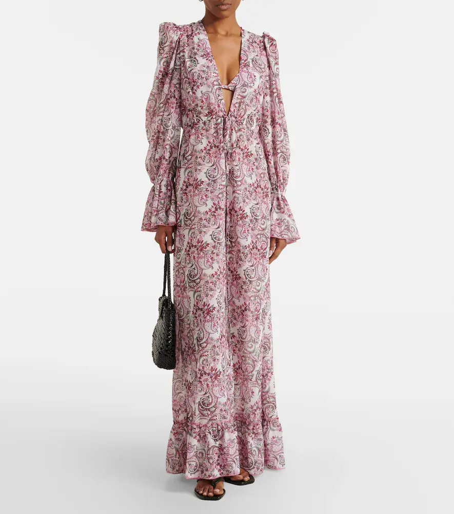Bananhot Berta paisley beach cover-up | Thumbnail 6
