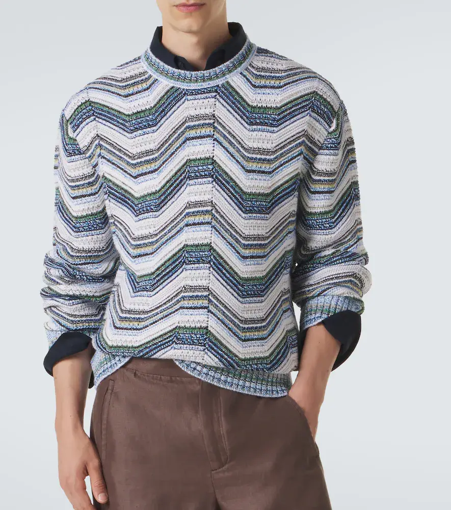 Missoni Wave wool and cotton-blend sweater | Thumbnail 2