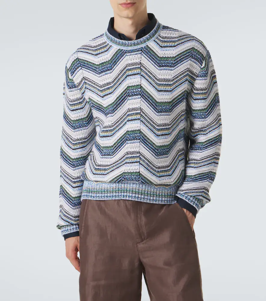 Missoni Wave wool and cotton-blend sweater | Thumbnail 3