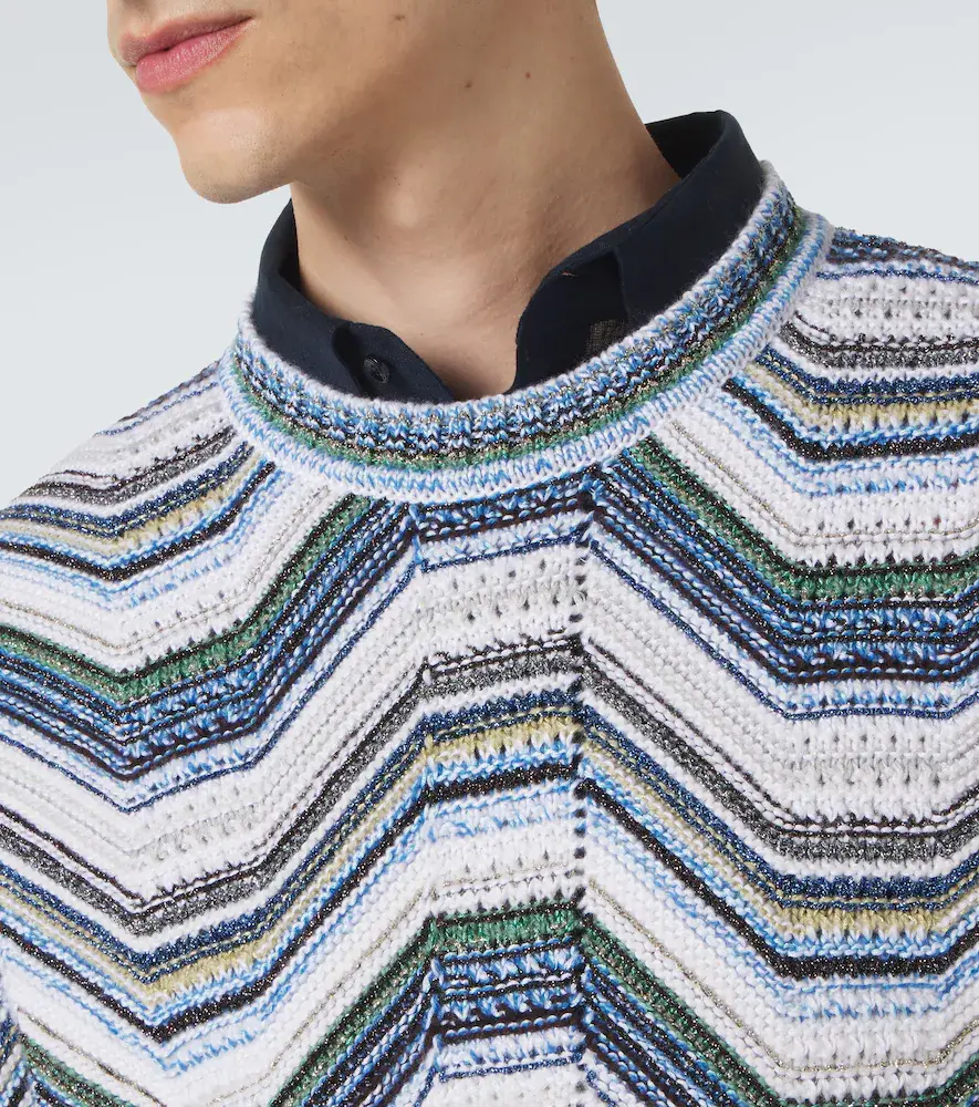 Missoni Wave wool and cotton-blend sweater | Thumbnail 6