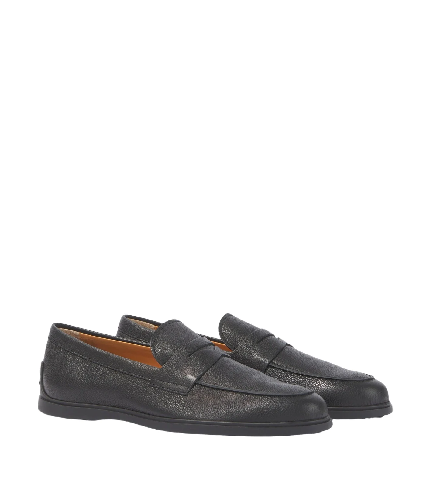 Leather loafers