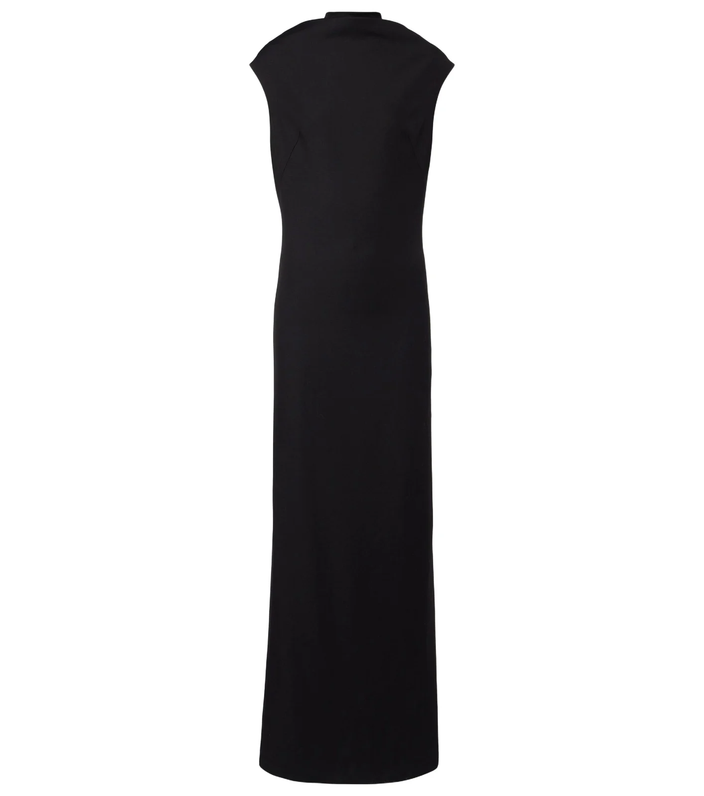 Monili draped wool-blend gown Monili draped wool-blend gown