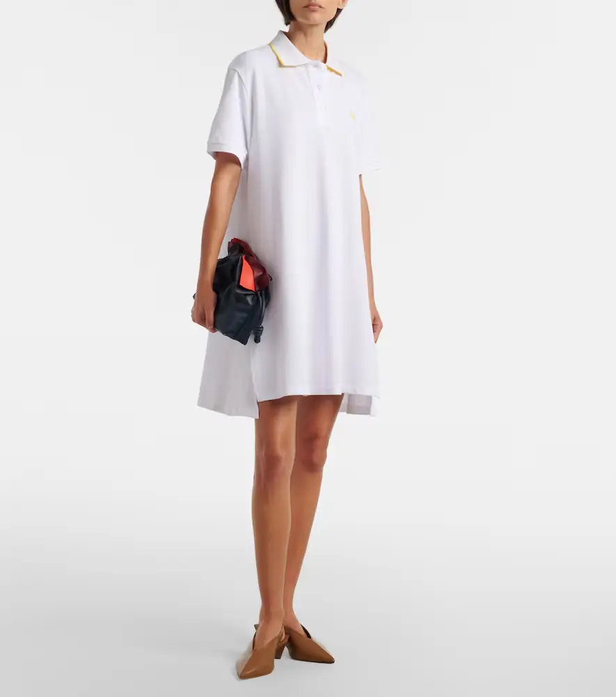 Loewe Double L cotton piqué polo dress | Thumbnail 2