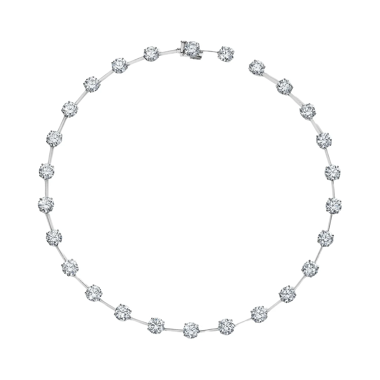 Stephanie Gottlieb 32 Carat Round Station Necklace