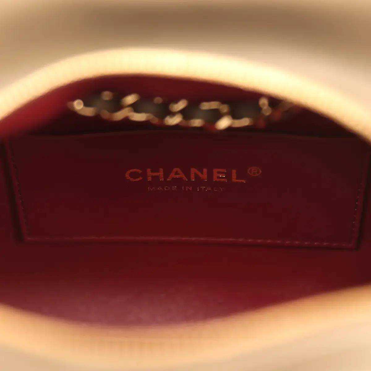 Chanel Chanel Small Bowling Bag Dark Khaki Lambskin Gold Hardware | Thumbnail 9 Chanel Chanel Small Bowling Bag Dark Khaki Lambskin Gold Hardware | Thumbnail 9