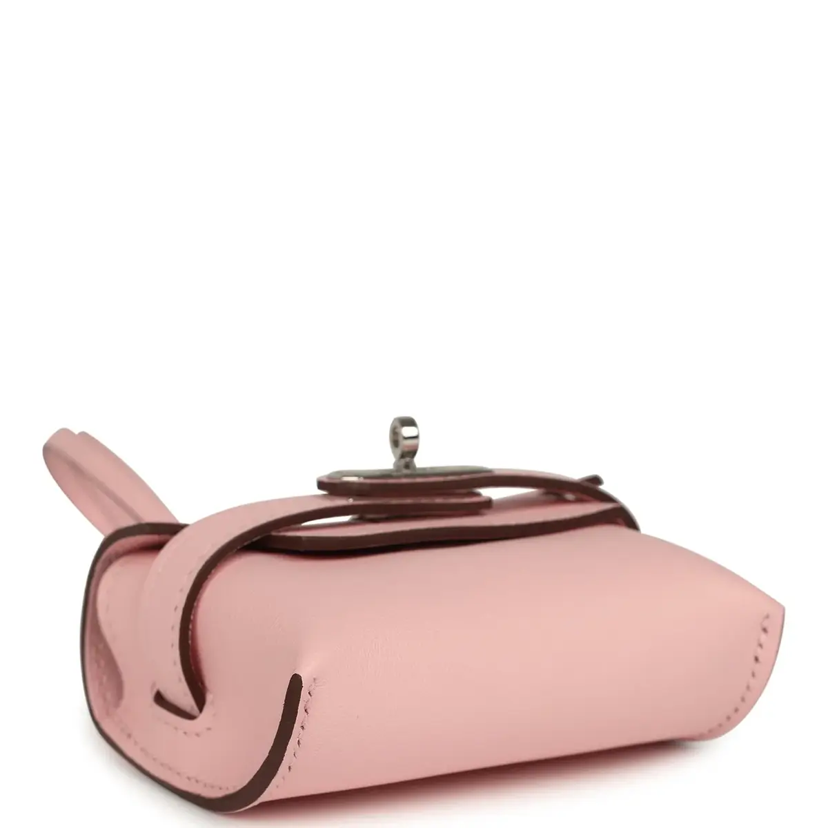 HERMÈS Hermes Kelly Festival Bag Charm Rose Sakura Swift Palladium Hardware | Thumbnail 3 HERMÈS Hermes Kelly Festival Bag Charm Rose Sakura Swift Palladium Hardware | Thumbnail 3