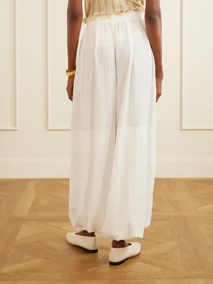 Sea Lisette Lace-trimmed Shell Balloon Pants | Thumbnail 3 Sea Lisette Lace-trimmed Shell Balloon Pants | Thumbnail 3