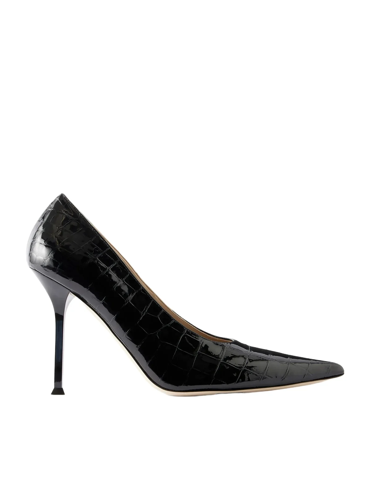 Helix 95 Croc-effect Patent Leather Pumps Helix 95 Croc-effect Patent Leather Pumps