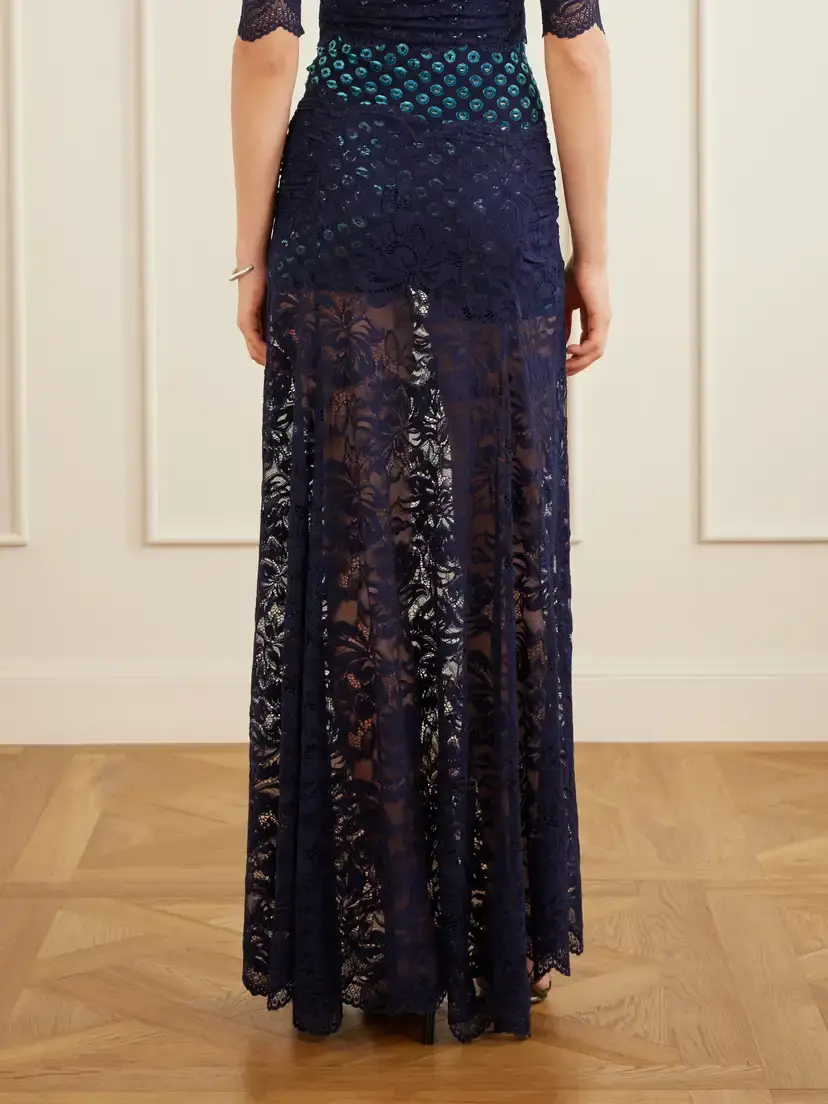 Rabanne Lace Maxi Skirt | Thumbnail 3 Rabanne Lace Maxi Skirt | Thumbnail 3