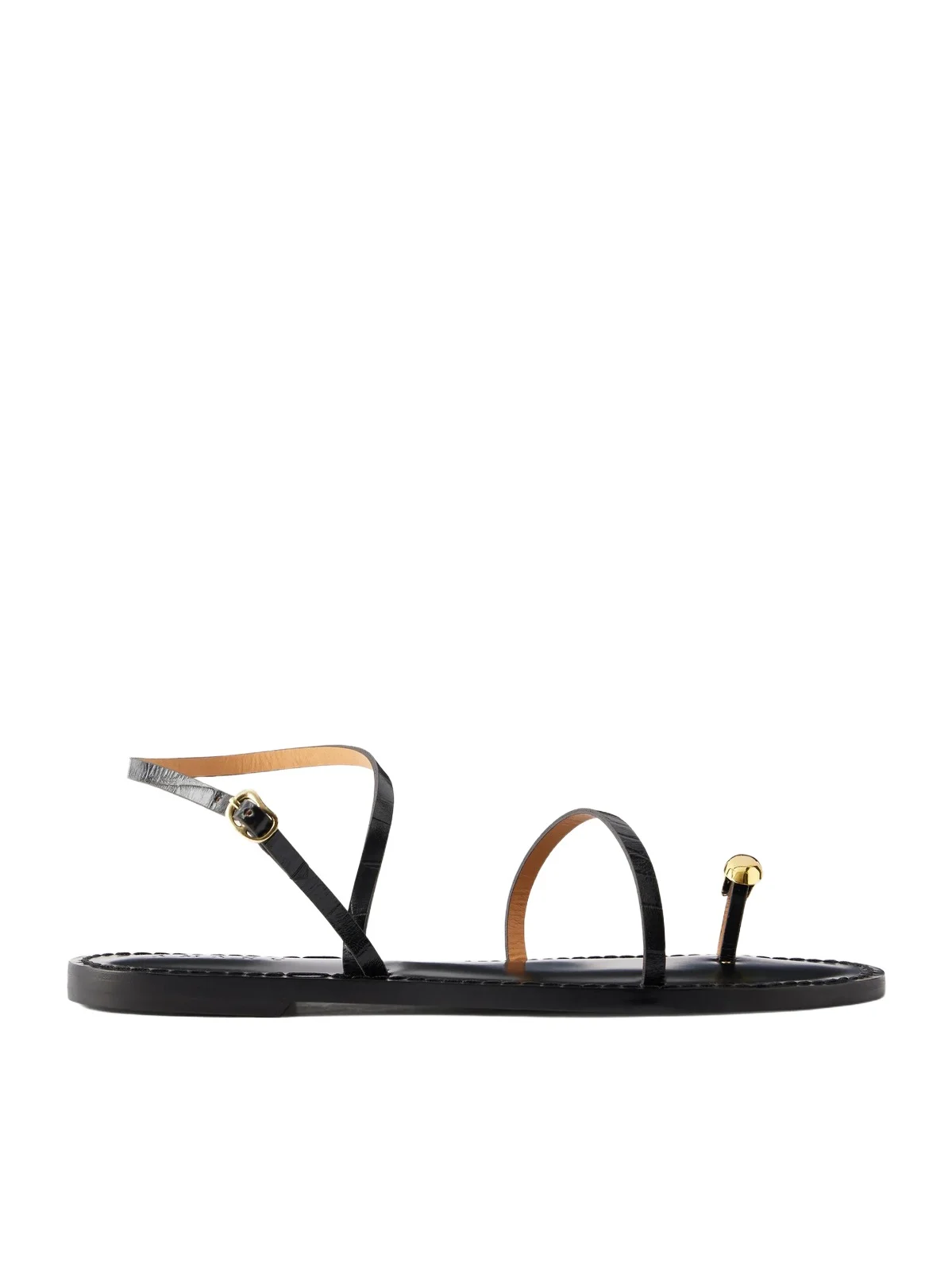 The Marrakech Embellished Leather Flats The Marrakech Embellished Leather Flats