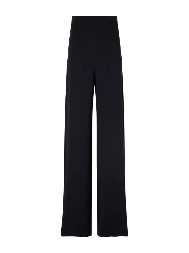 Max Mara Crepe Wide-leg Pants | Image 1 Max Mara Crepe Wide-leg Pants | Image 1