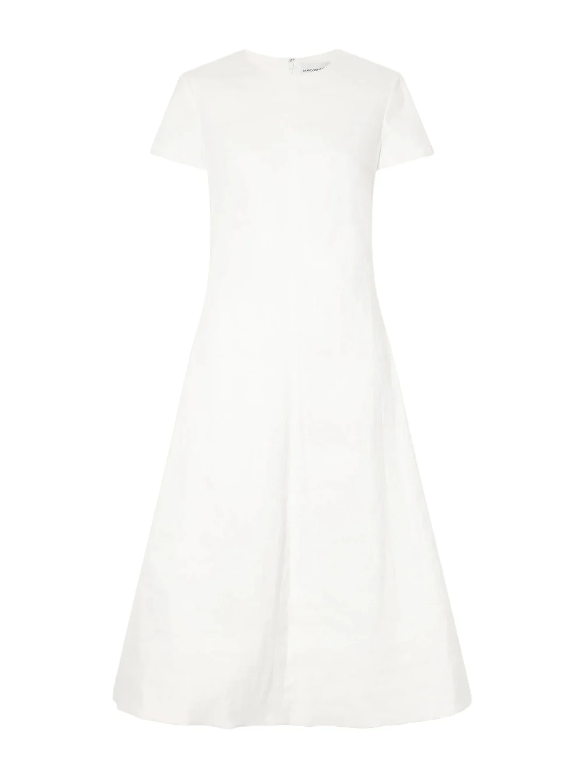 Brandon Maxwell The Ridley Linen-blend Midi Dress