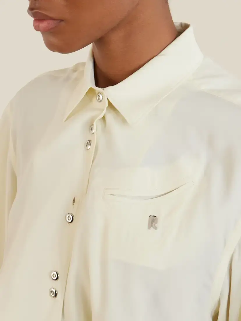 Rabanne Logo-embellished Knotted Blouse | Thumbnail 5