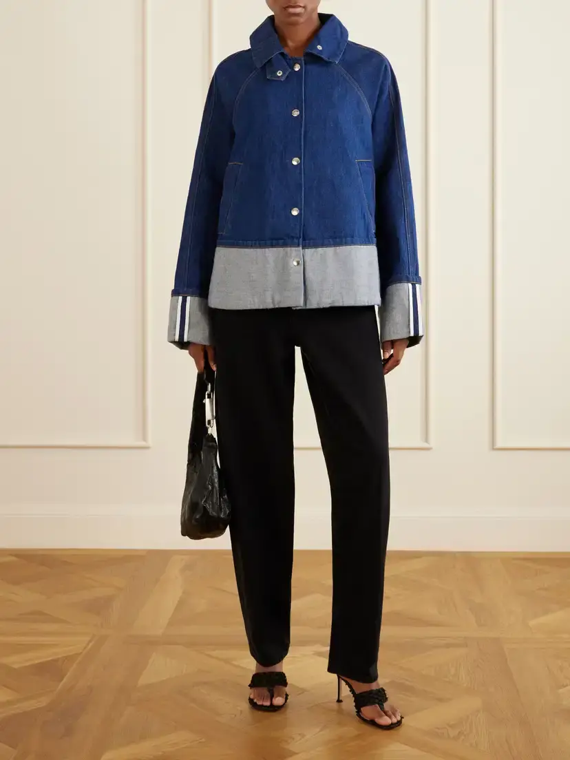 Brandon Maxwell The Wells Denim Jacket | Thumbnail 2 Brandon Maxwell The Wells Denim Jacket | Thumbnail 2