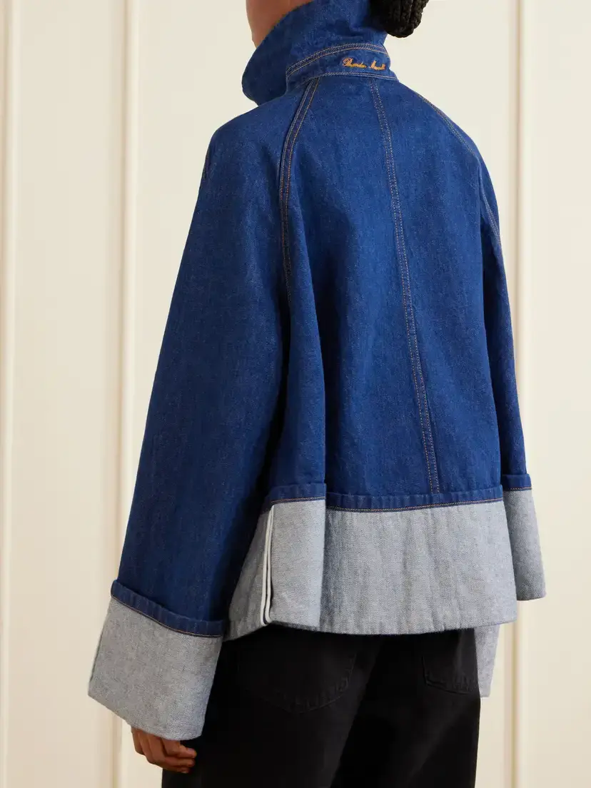 Brandon Maxwell The Wells Denim Jacket | Thumbnail 3 Brandon Maxwell The Wells Denim Jacket | Thumbnail 3