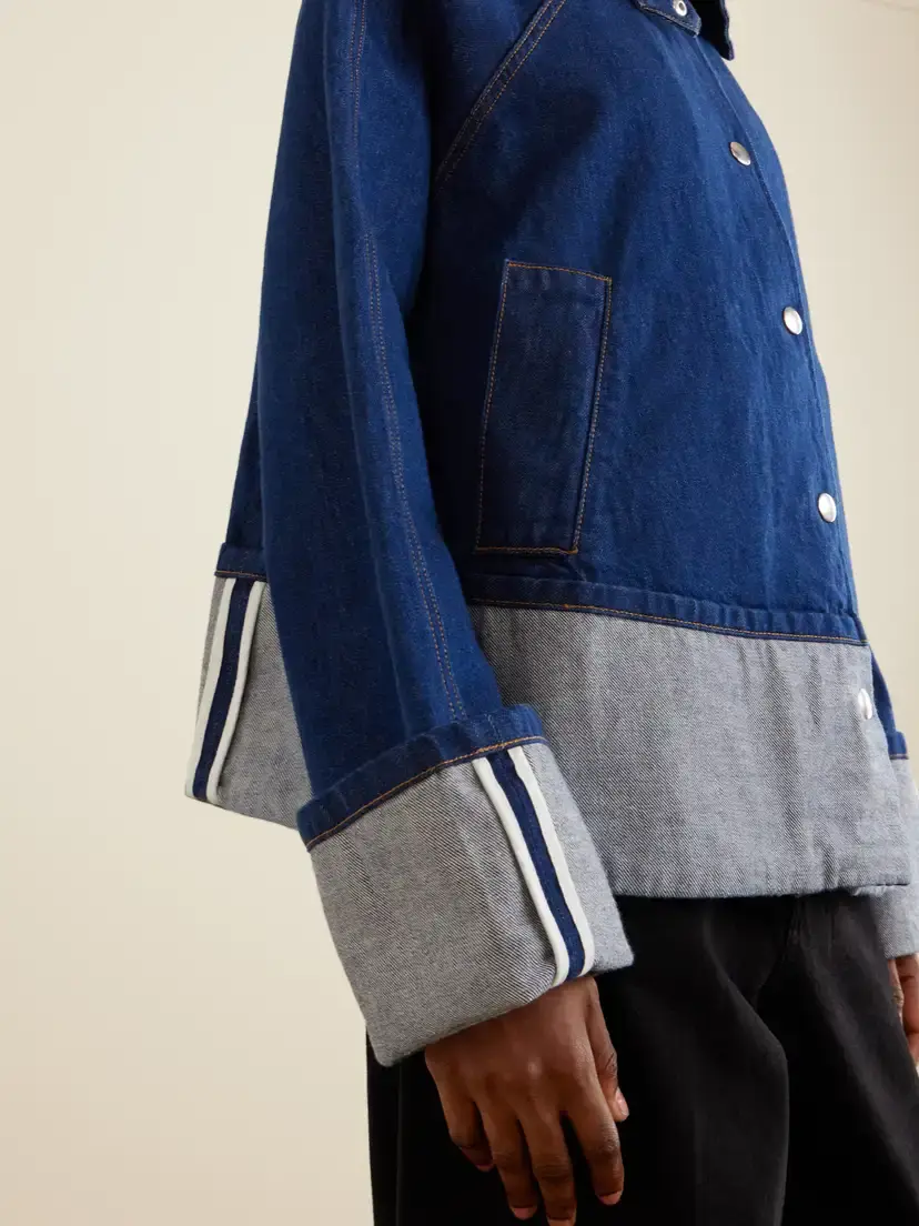 Brandon Maxwell The Wells Denim Jacket | Thumbnail 5 Brandon Maxwell The Wells Denim Jacket | Thumbnail 5