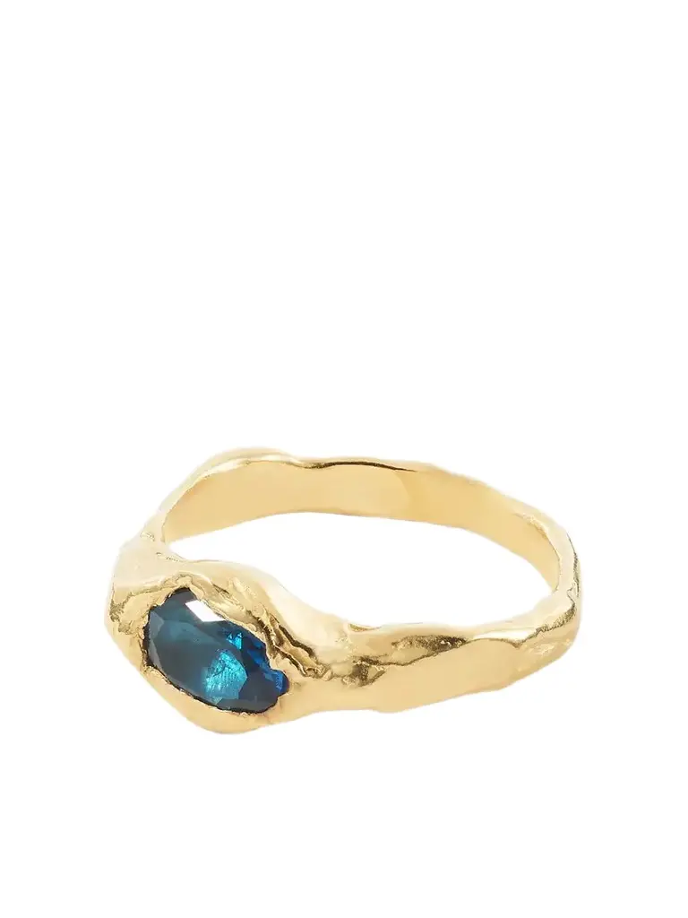 Simuero Faro Formentor Gold-plated Sterling Silver And Cubic Zirconia Ring | Image 1 Simuero Faro Formentor Gold-plated Sterling Silver And Cubic Zirconia Ring | Image 1