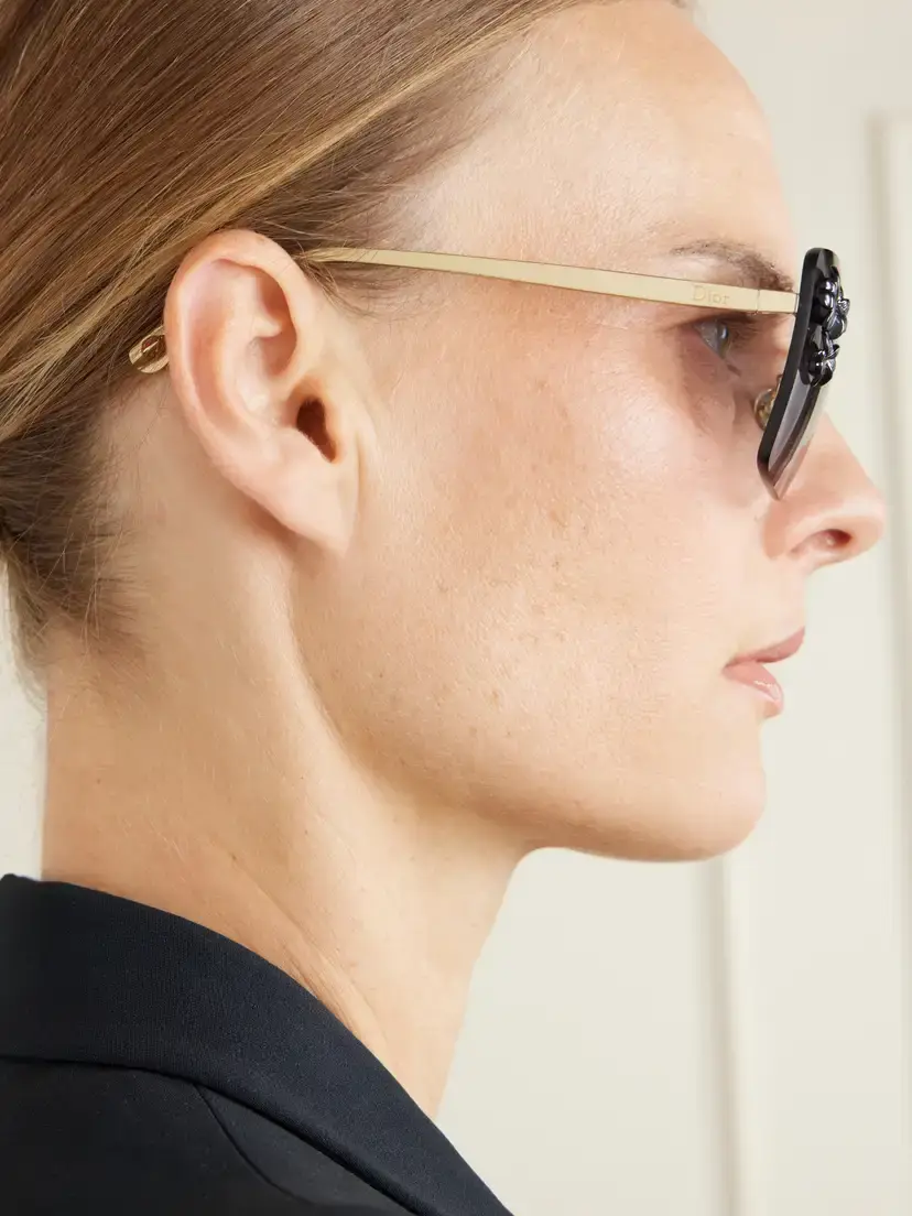 DIOR Eyewear Dior Clover S2u Square-frame Gold-tone Sunglasses | Thumbnail 5 DIOR Eyewear Dior Clover S2u Square-frame Gold-tone Sunglasses | Thumbnail 5