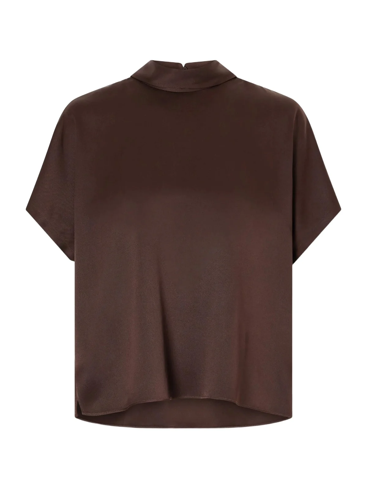 Brunello Cucinelli Draped Silk-satin Blouse