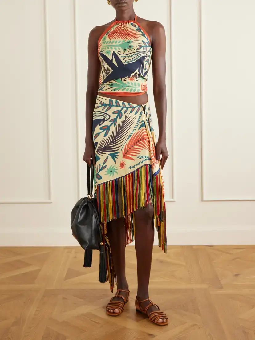 Etro Kalispera Tasseled Leather Shoulder Bag | Thumbnail 3 Etro Kalispera Tasseled Leather Shoulder Bag | Thumbnail 3