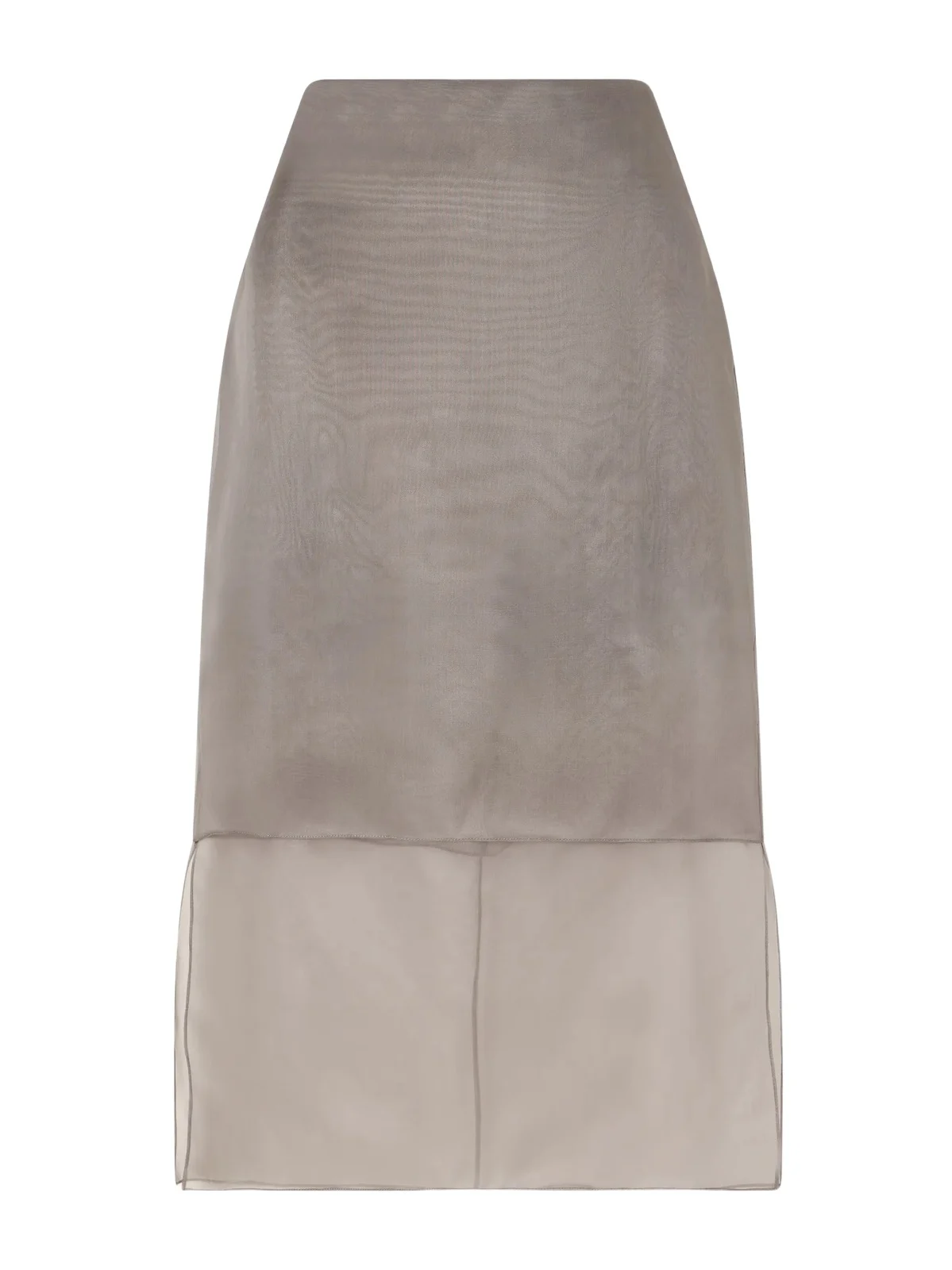 The Brett Silk-organza Midi Skirt The Brett Silk-organza Midi Skirt
