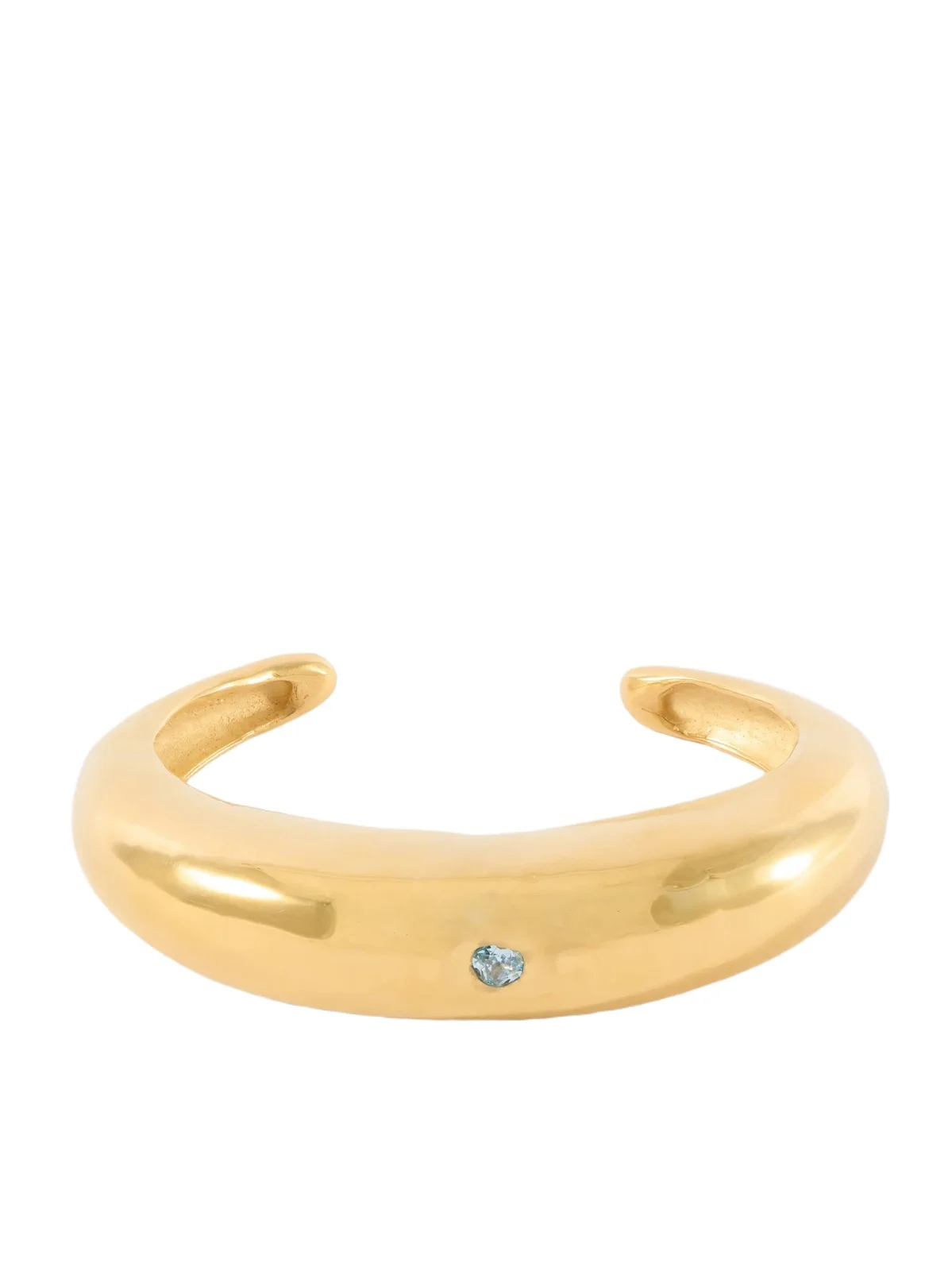 Simuero Delfina Gold-plated Cubic Zirconia Bangle
