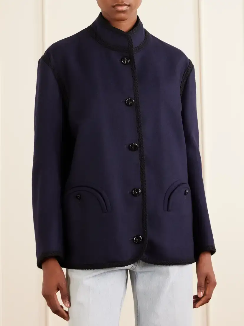 Blazé Milano Nitak Curly Virgin Wool Coat | Thumbnail 3