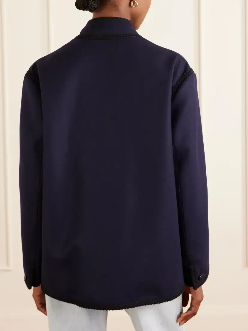Blazé Milano Nitak Curly Virgin Wool Coat | Thumbnail 4