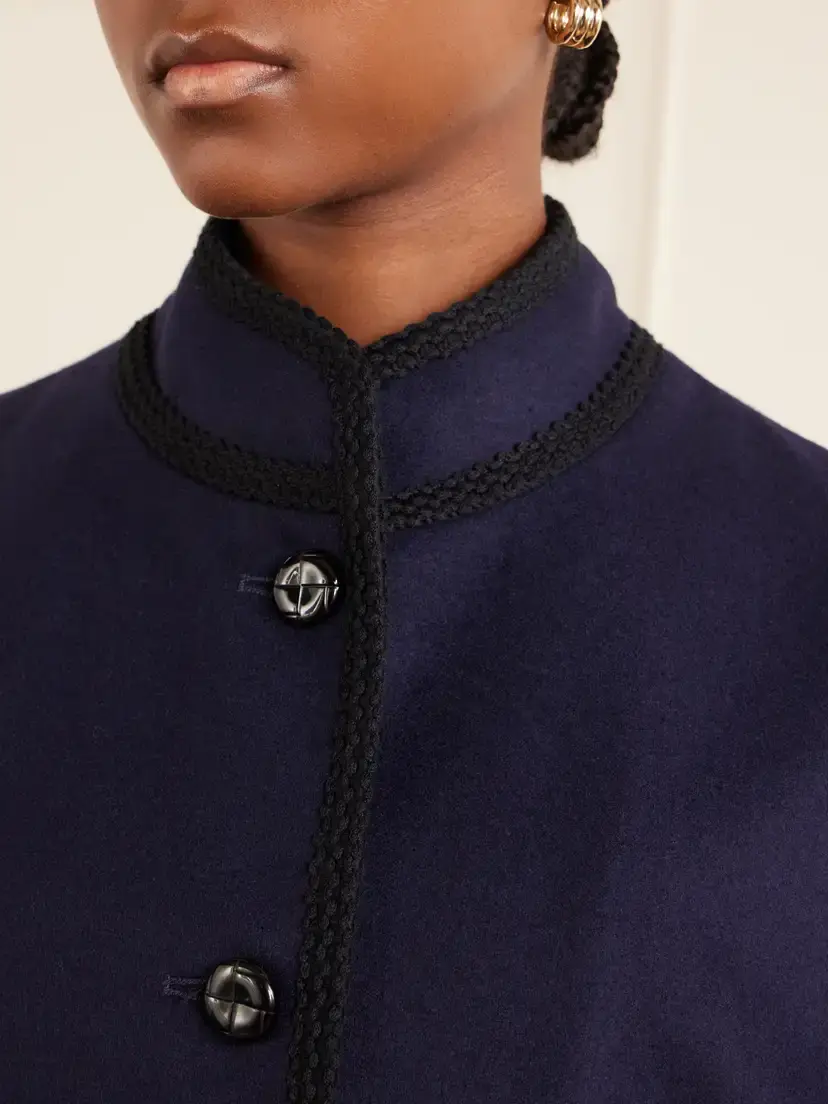 Blazé Milano Nitak Curly Virgin Wool Coat | Thumbnail 5