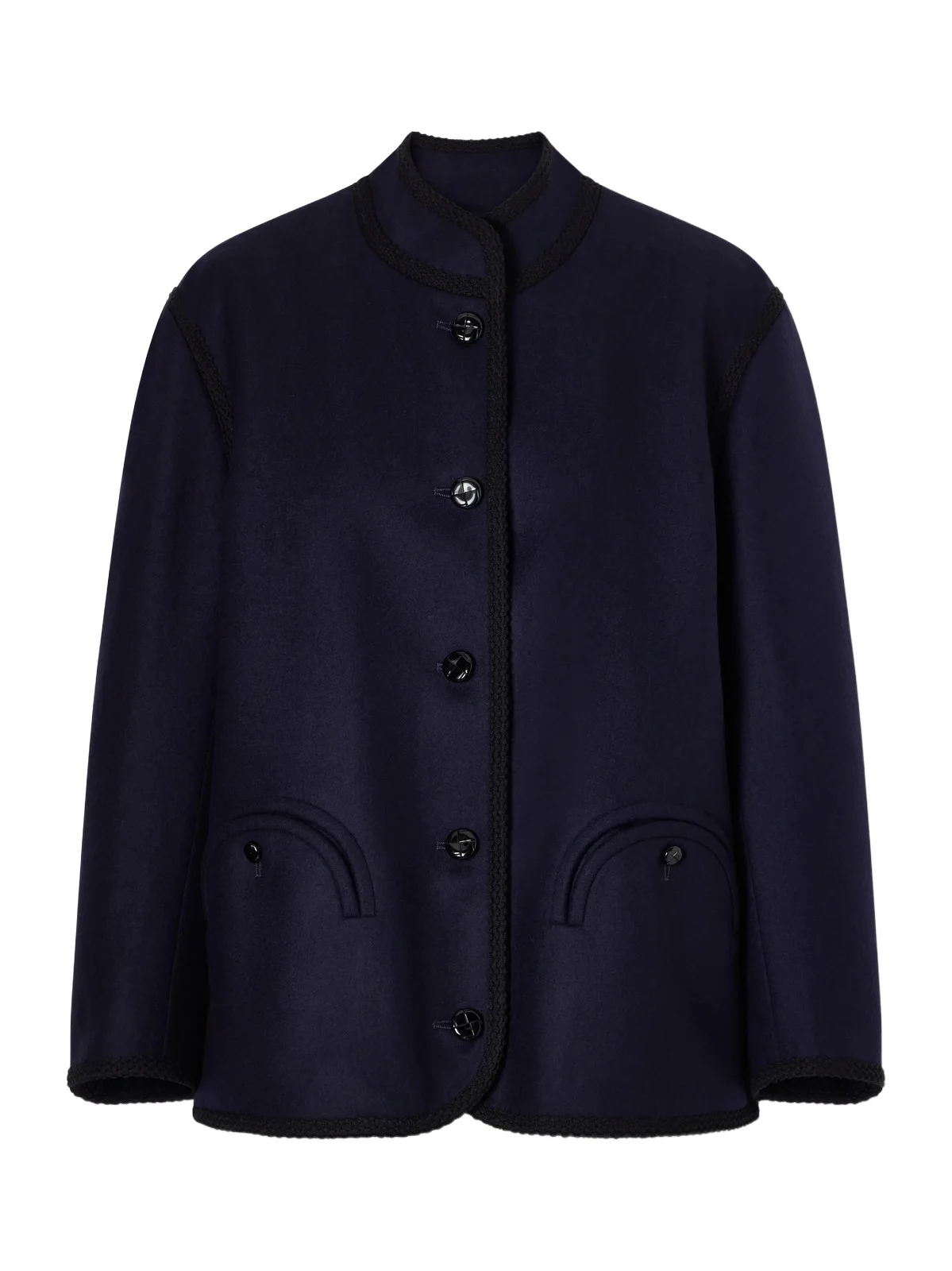 Blazé Milano Nitak Curly Virgin Wool Coat
