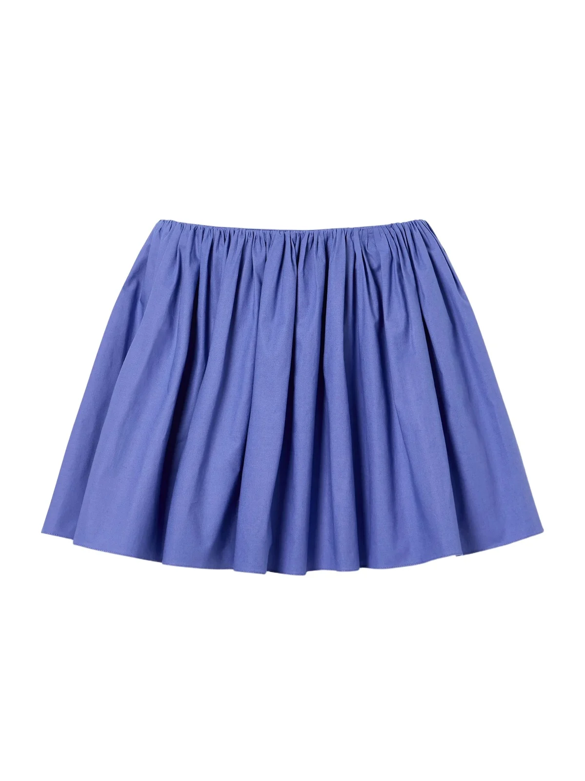 The Hadley Gathered Cotton-blend Poplin Mini Skirt The Hadley Gathered Cotton-blend Poplin Mini Skirt