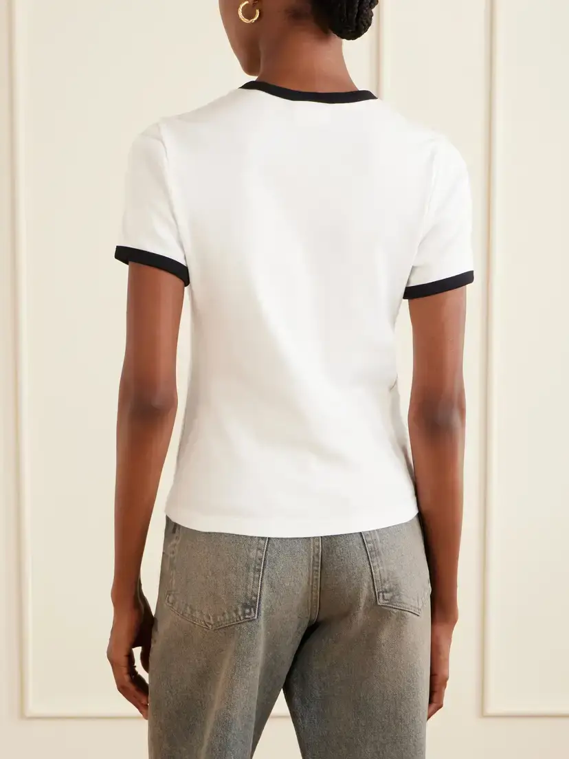 Courrèges Cotton-jersey T-shirt | Thumbnail 4