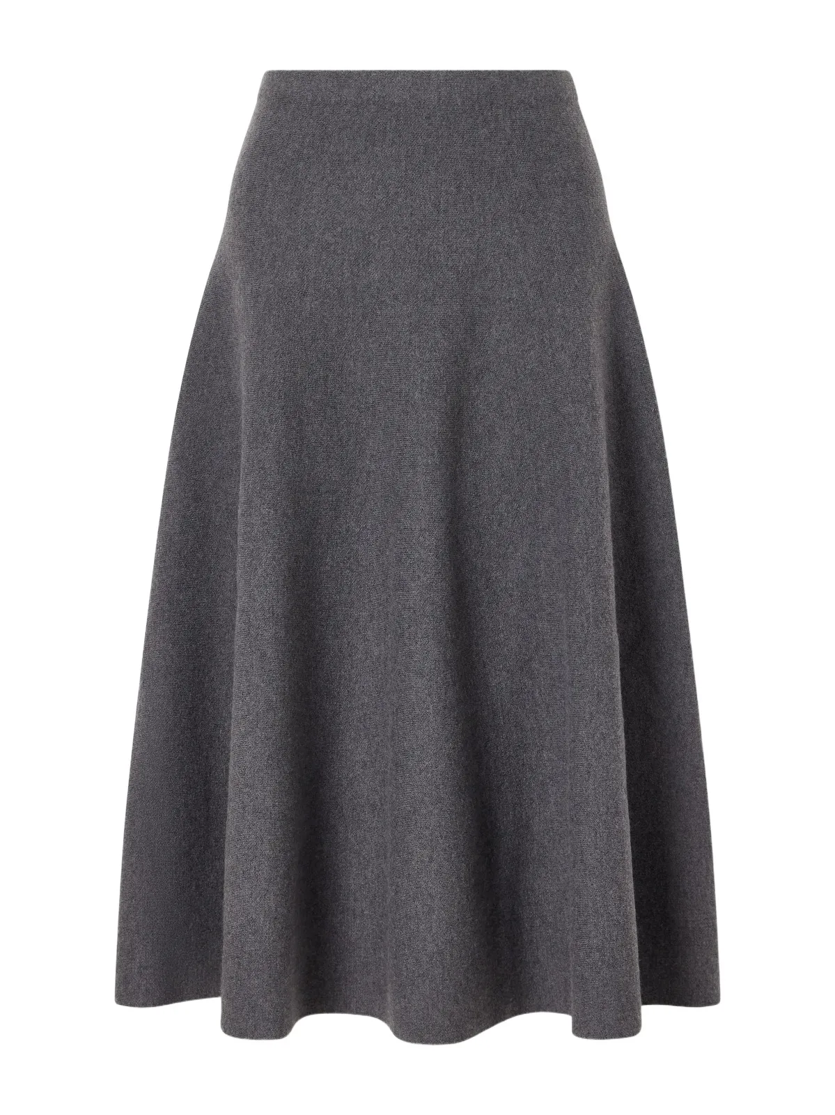 The Miller Wool-felt Midi Skirt