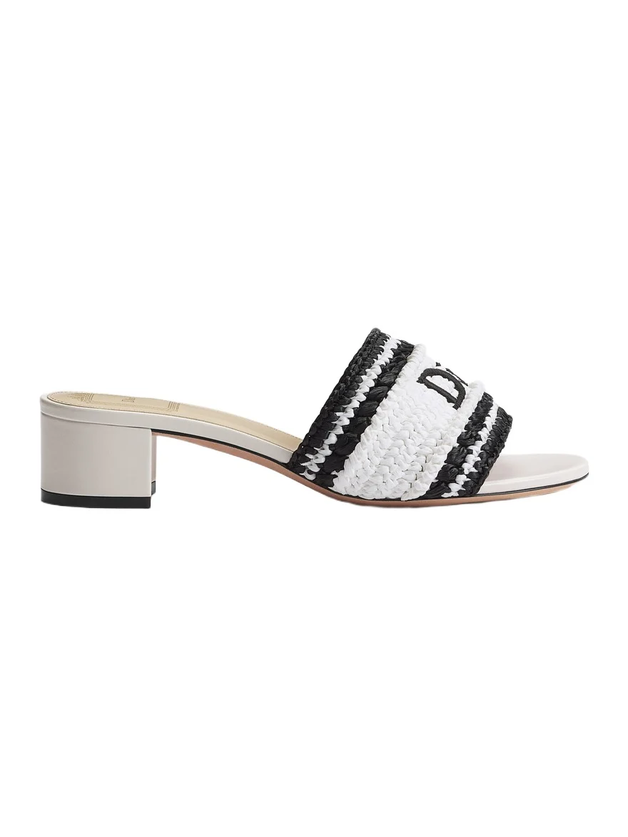 Dior Dioriviera Dior Woven Heeled Slide