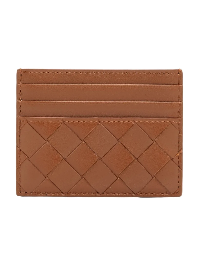 Bottega Veneta Women's Intrecciato Leather Card Case