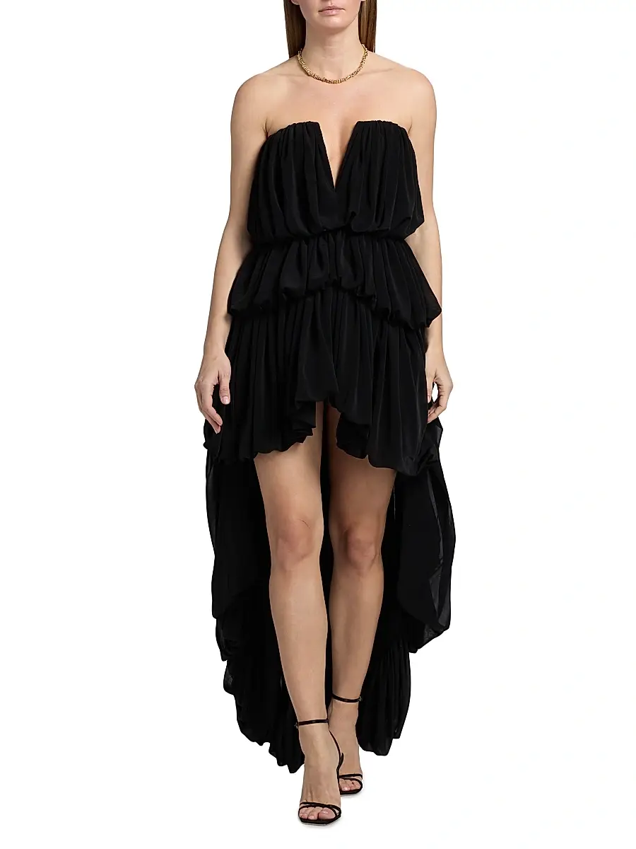 Ronny Kobo Women's Aly High-Low Minidress | Thumbnail 2 Ronny Kobo Women's Aly High-Low Minidress | Thumbnail 2