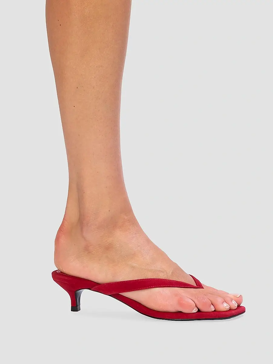 Black Suede Studio Women's Kendal 35MM Suede Sandals | Thumbnail 5 Black Suede Studio Women's Kendal 35MM Suede Sandals | Thumbnail 5