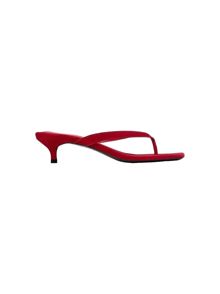 Black Suede Studio Women's Kendal 35MM Suede Sandals | Image 1 Black Suede Studio Women's Kendal 35MM Suede Sandals | Image 1