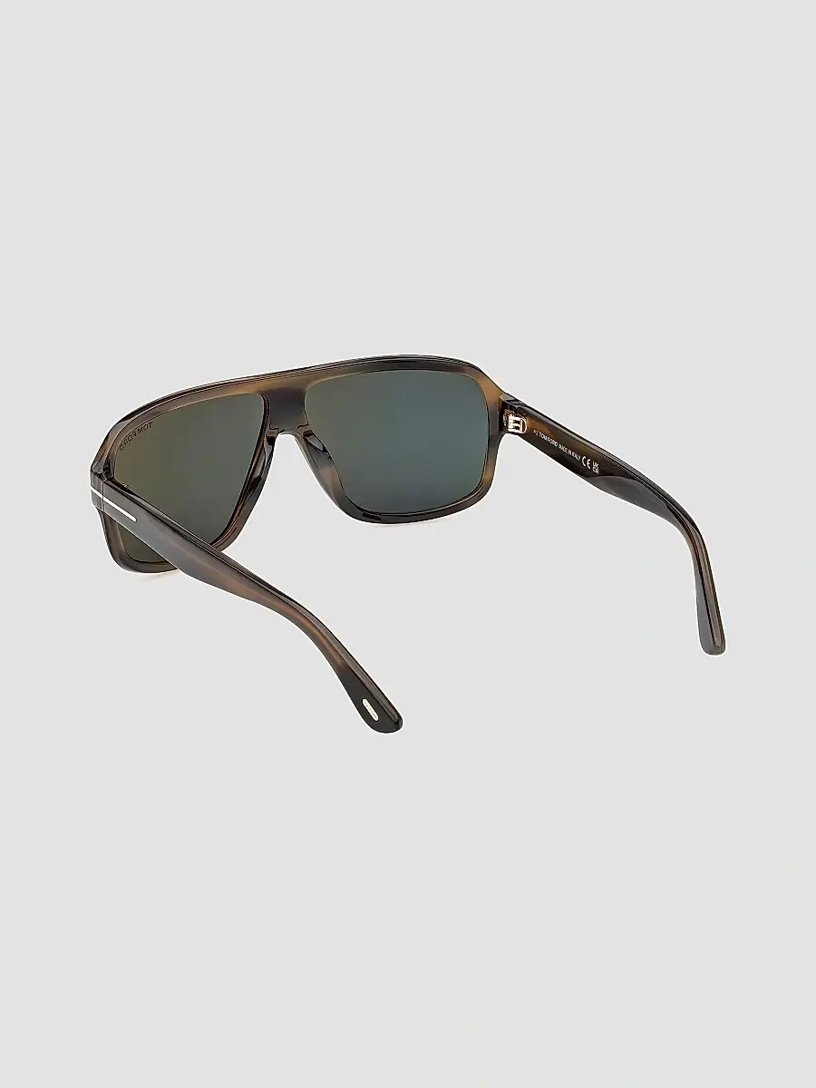 Tom Ford Men's William 63MM Havana Navigator Sunglasses | Thumbnail 4 Tom Ford Men's William 63MM Havana Navigator Sunglasses | Thumbnail 4