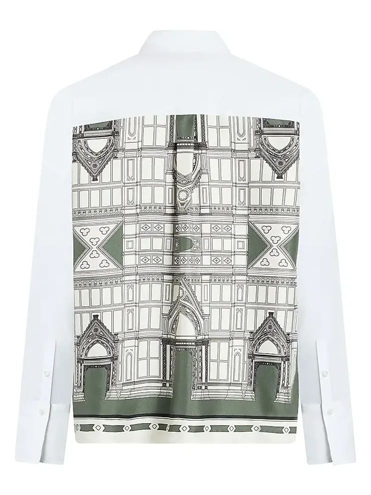 Women's Sirene St. Croce Scarf-Back Shirt Women's Sirene St. Croce Scarf-Back Shirt