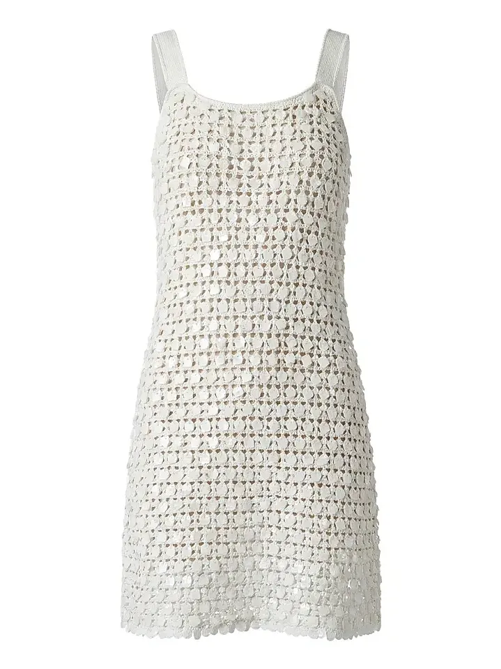 Women's Lala Paillette Open-Knit Mini Dress Women's Lala Paillette Open-Knit Mini Dress