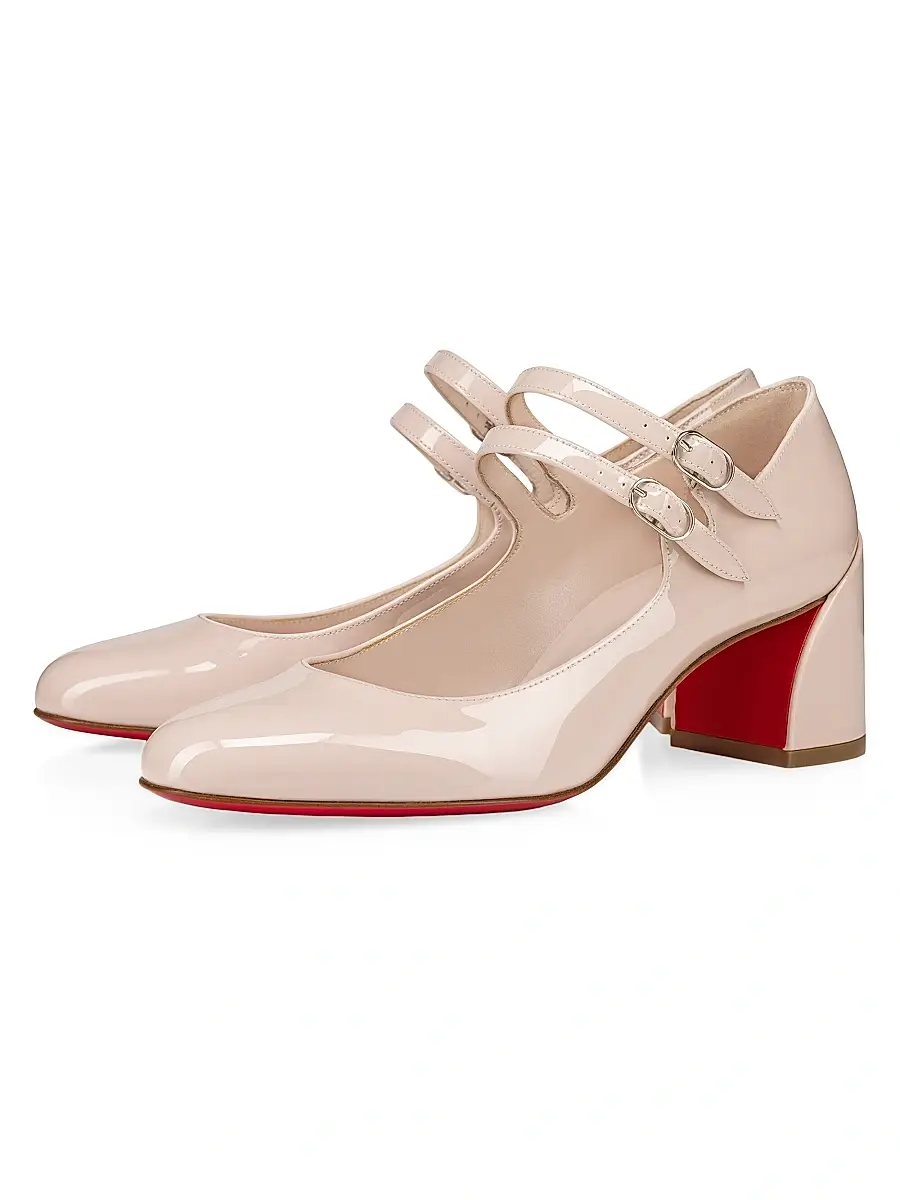 Christian Louboutin Women's Miss Jane 55MM Patent Leather Pumps | Thumbnail 2 Christian Louboutin Women's Miss Jane 55MM Patent Leather Pumps | Thumbnail 2