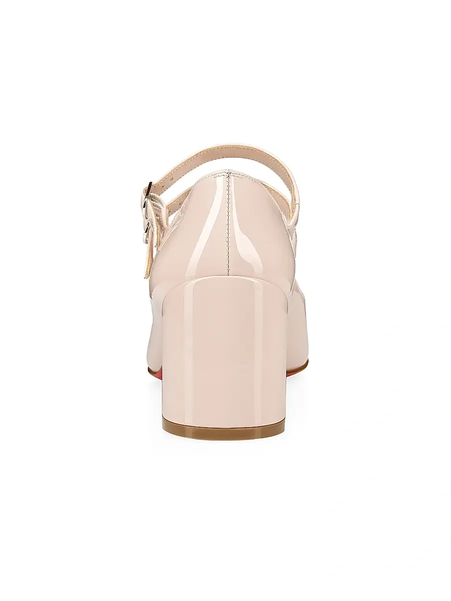 Christian Louboutin Women's Miss Jane 55MM Patent Leather Pumps | Thumbnail 3 Christian Louboutin Women's Miss Jane 55MM Patent Leather Pumps | Thumbnail 3
