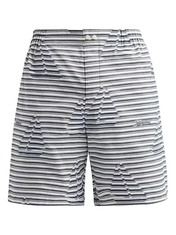 Jacquemus Men's Le Calecon Jacquard Shorts