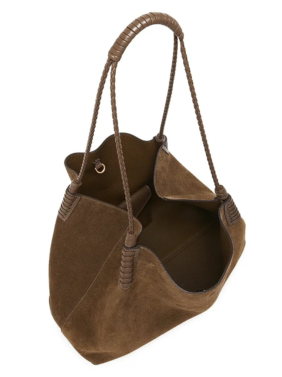 Etro Women's Libra Suede Shopping Tote | Thumbnail 3 Etro Women's Libra Suede Shopping Tote | Thumbnail 3